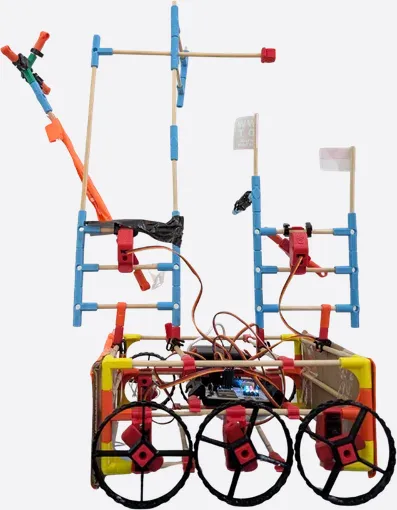 A multi-level motor tower