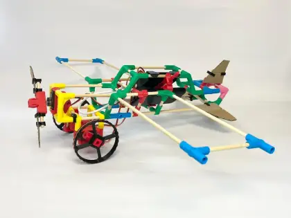 A dragonfly glider