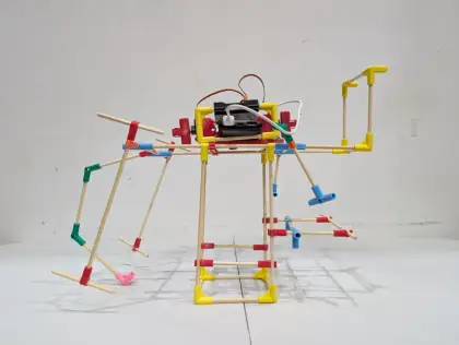 A four-legged walking frame