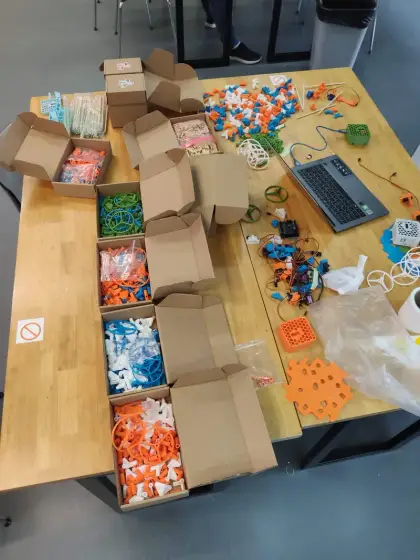 An early prototyping session
