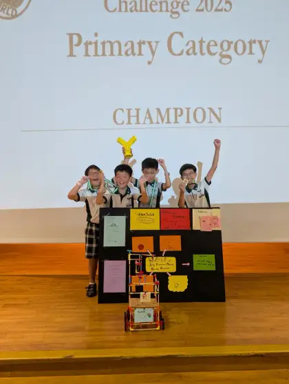 Primary Category champions, Robotics for a Better World 2025
