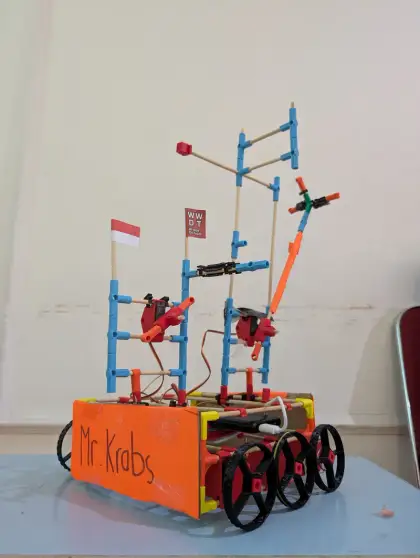 Mr Kabs' robot truck at Laborafest