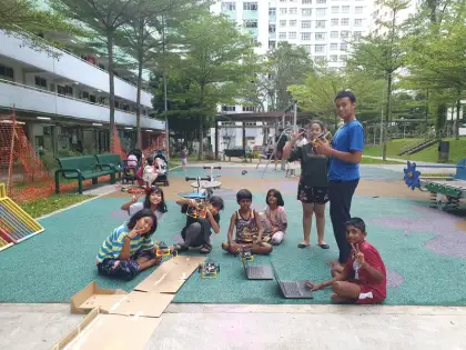 Robots in the playground